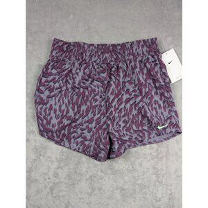 Nike Dri-FIT Youth Girls Shorts Size Large Purple Standard Fit Active Sports